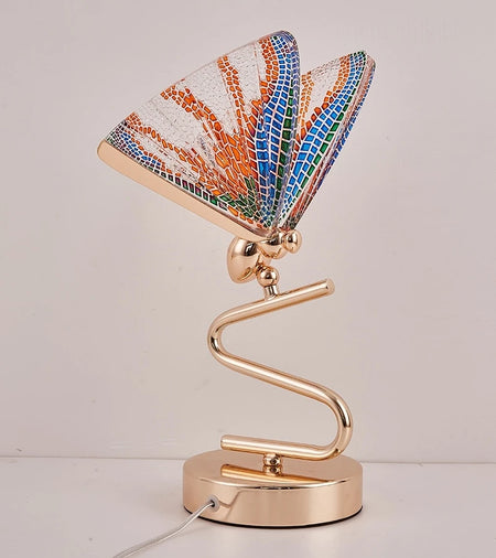 Table Lamp - Butterfly Lampshade Nordic Bedside Lamp Gold SW-36210456 - SWEET-LIGHTS