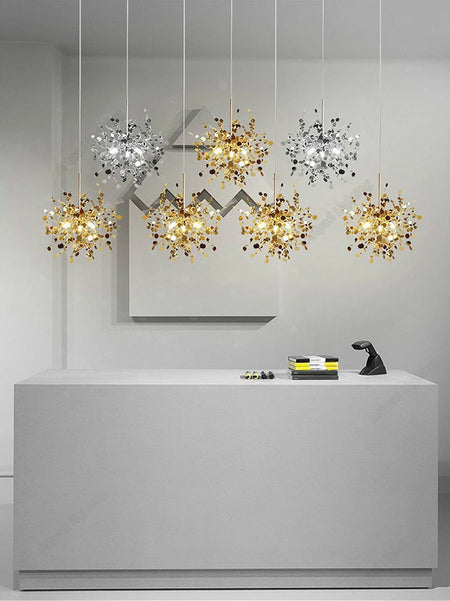 Chandelier - Modern LED Chrome Lamp for Dining Kitchen Bar SW-36210457 - SWEET-LIGHTS