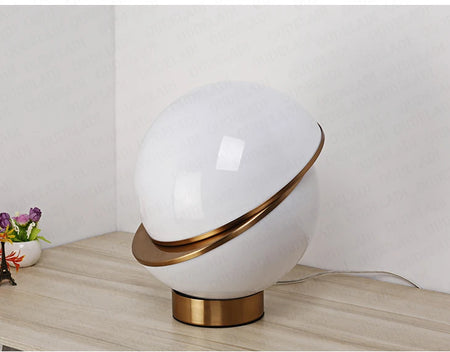 Table Lamp - Nordic Postmodern White Round Ball LED Fixture SW-36210457 - SWEET-LIGHTS