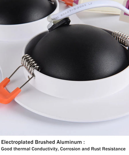 Spotlight - 360 Angle Rotatable LED COB Recessed Downlight 10W 14W 20W 24W Ceiling Spot Light AC 220V SW-36210345 - SWEET-LIGHTS