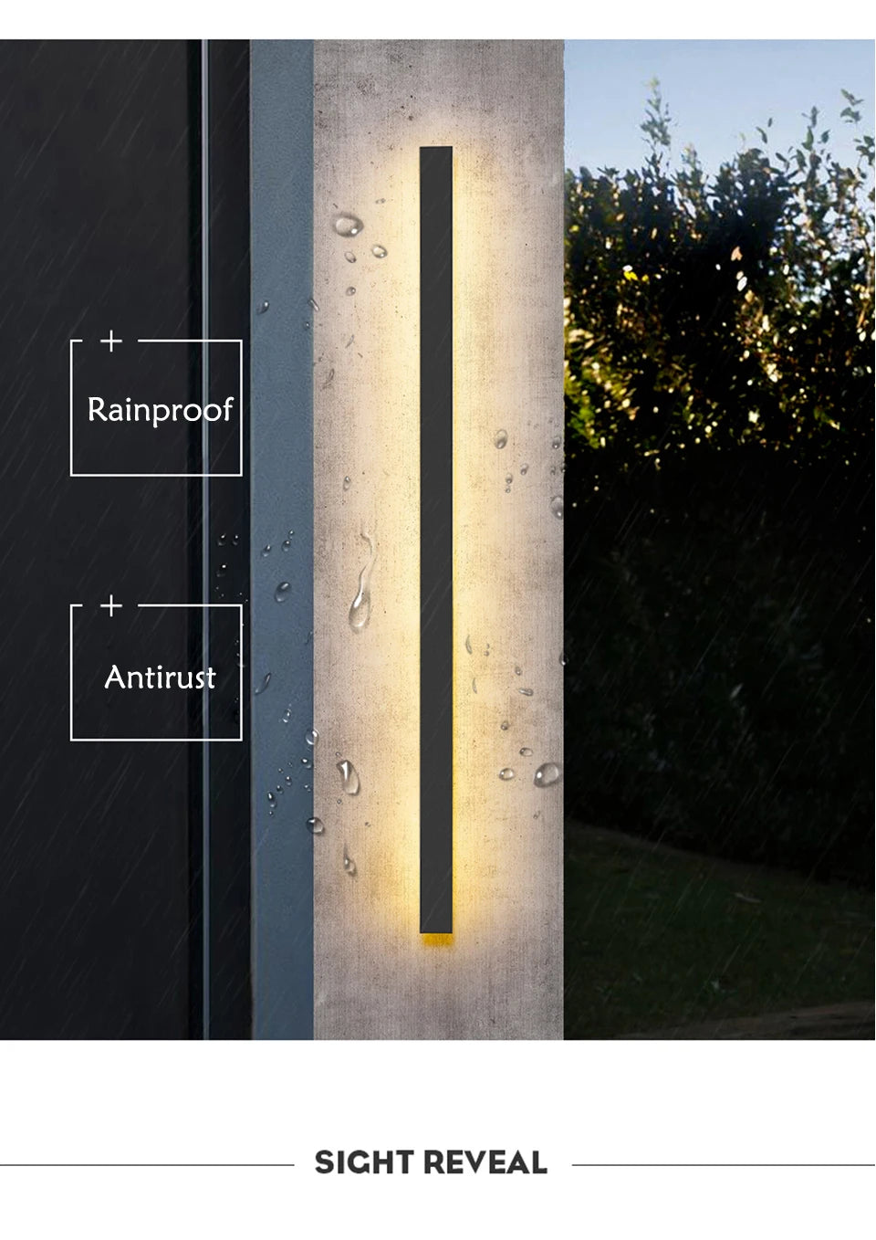 Outdoor Light - LED Waterproof IP65 Wall Lamp for Villa SW-36210348 - SWEET-LIGHTS