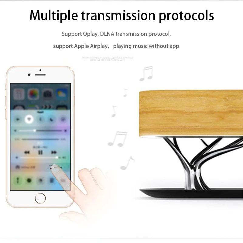 Table Lamp - Modern Led Table Lamp Dimmable Bluetooth Speaker Charger SW-36210034 - SWEET-LIGHTS