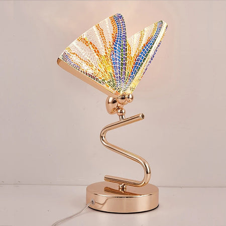 Table Lamp - Butterfly Lampshade Nordic Bedside Lamp Gold SW-36210456 - SWEET-LIGHTS