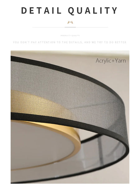 Ceiling Light - LED Ceiling Light All Copper Modern Round Design SW-36210347 - SWEET-LIGHTS