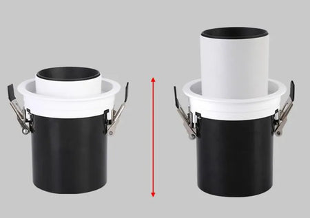 Spotlight - 1Pcs NEW Style LED Aluminum Recessed Rotating Downlight 9W12W15W18W20W24W Epistar Chip COB Ceiling Lamp AC85-265V SW-36210357 - SWEET-LIGHTS