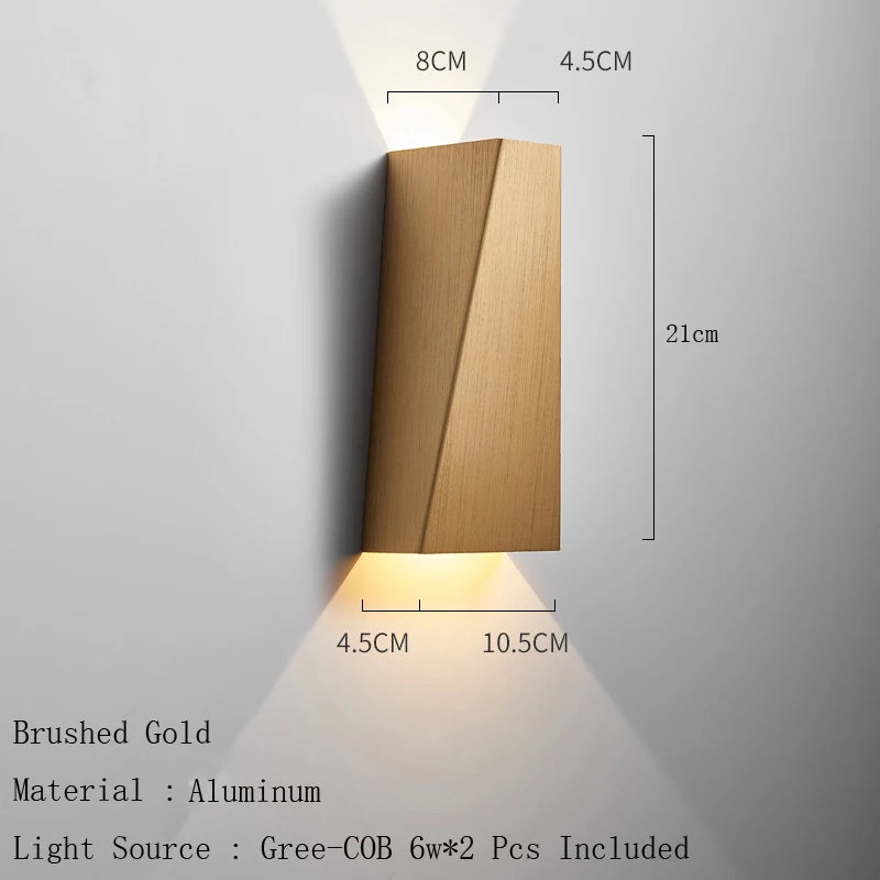 Wall Light - Modern Minimalist Gold Wall Sconce Fixture SW-36210789 - SWEET-LIGHTS