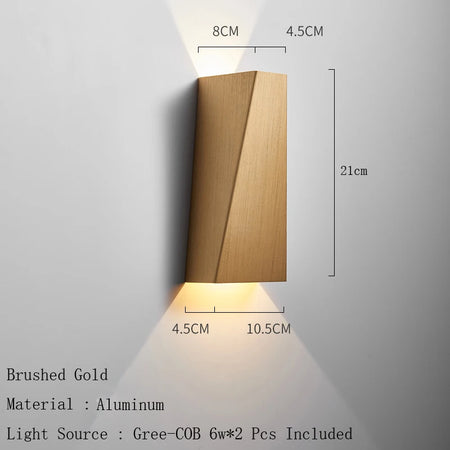 Wall Light - Modern Minimalist Gold Wall Sconce Fixture SW-36210789 - SWEET-LIGHTS