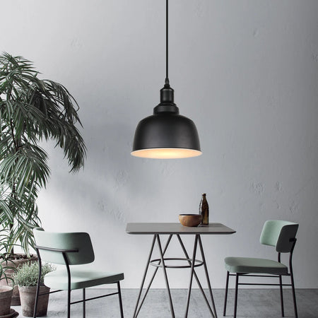 Pendant Light - Modern Hanging Wood Aluminium E27 for Dining Room Black Decor SW-36210345 - SWEET-LIGHTS