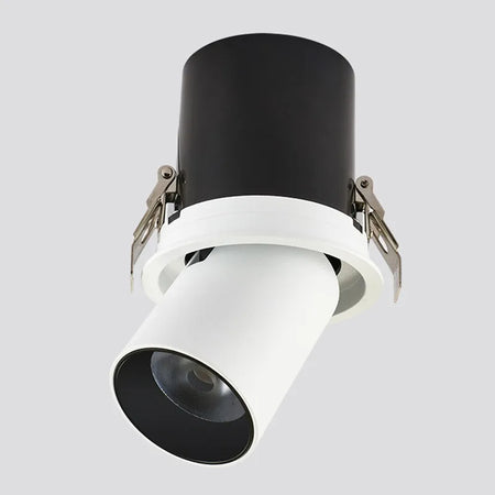 Spotlight - 1Pcs NEW Style LED Aluminum Recessed Rotating Downlight 9W12W15W18W20W24W Epistar Chip COB Ceiling Lamp AC85-265V SW-36210357 - SWEET-LIGHTS