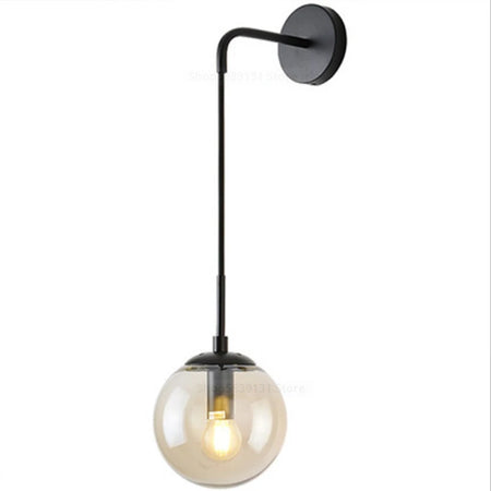 Wall Light - Nordic Modern Vintage Wall Lamps LED Glass Ball Mirror Bedroom Living Room Light Fixtures SW-36210345 - SWEET-LIGHTS
