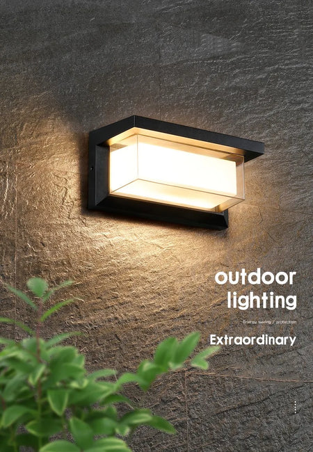 Outdoor Light - LED Motion Sensor Waterproof Wall Lamp IP65 SW-36210438 - SWEET-LIGHTS