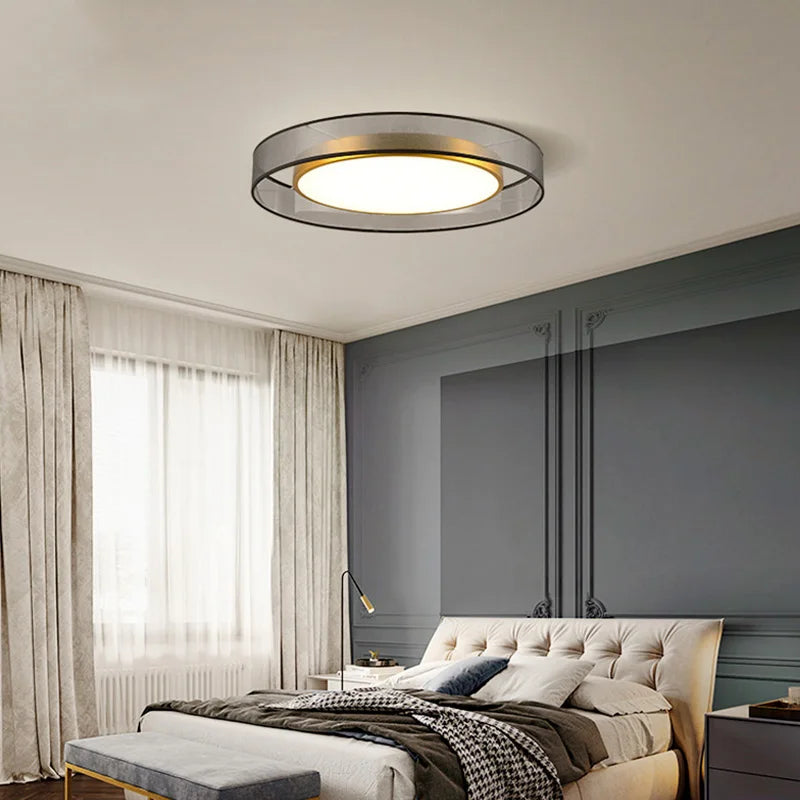 Ceiling Light - LED Ceiling Light All Copper Modern Round Design SW-36210347 - SWEET-LIGHTS