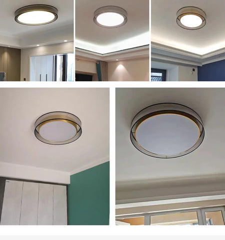 Ceiling Light - LED Ceiling Light All Copper Modern Round Design SW-36210347 - SWEET-LIGHTS