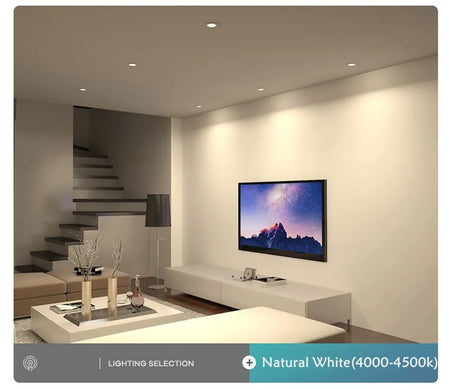 Spotlight - Anti Glare Led Downlight Dimmable Recessed Ceiling Light 7W 12W 15W AC85-265V SW-36214057 - SWEET-LIGHTS
