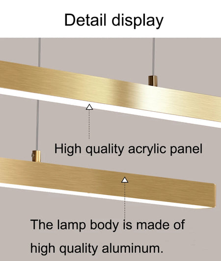 Pendant Light - Modern Dining Room Nordic Long Hanging Lights SW-36210987 - SWEET-LIGHTS