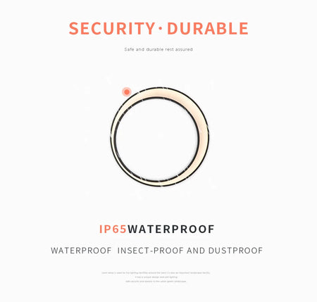 Outdoor Light - Modern Wall Light, IP65 Waterproof, Round, Stainless Steel, Creative Porch Trim SW-36210924 - SWEET-LIGHTS