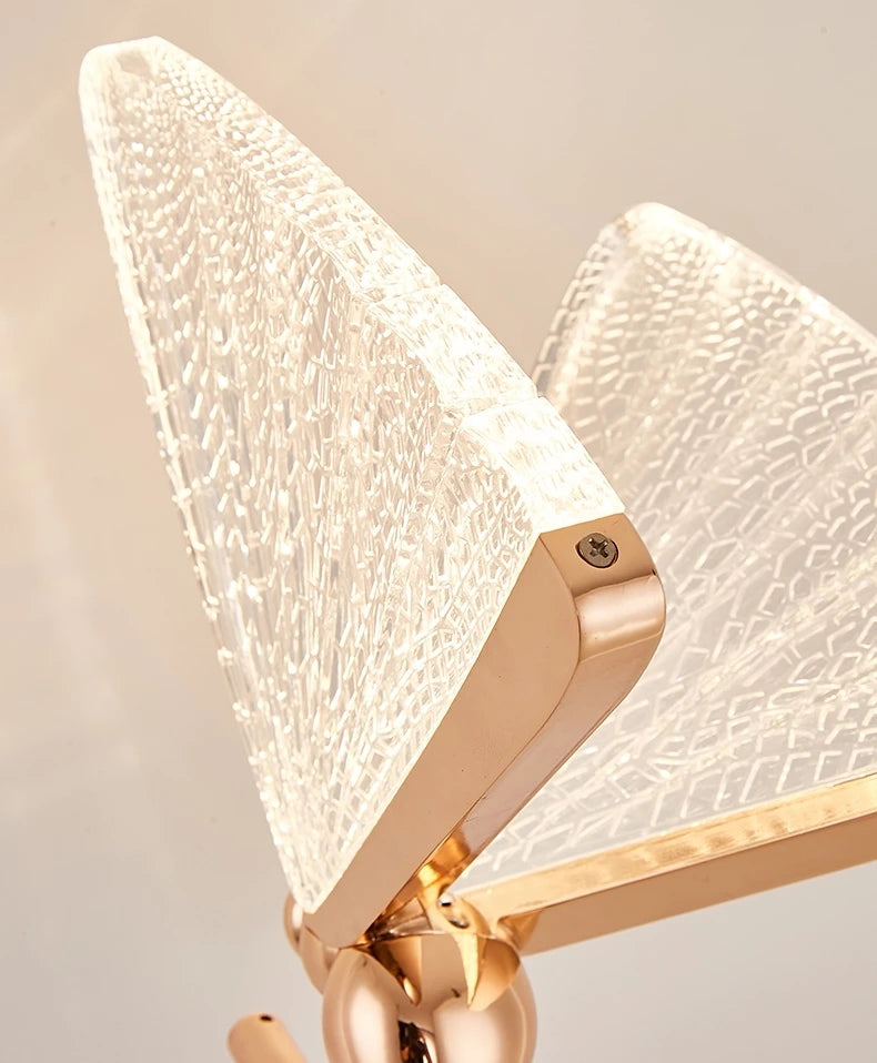 Table Lamp - Butterfly Lampshade Nordic Bedside Lamp Gold SW-36210456 - SWEET-LIGHTS