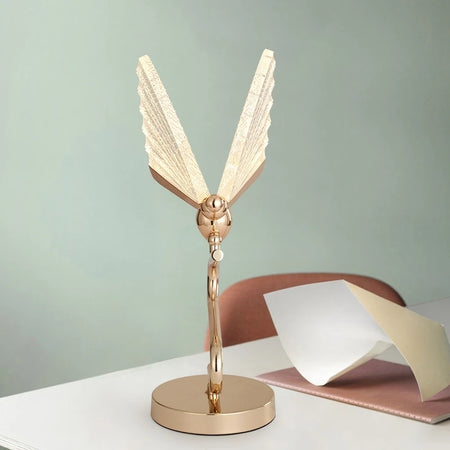 Table Lamp - Butterfly Lampshade Nordic Bedside Lamp Gold SW-36210456 - SWEET-LIGHTS