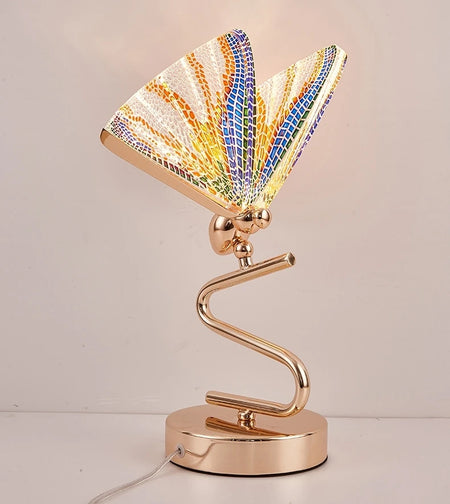Table Lamp - Butterfly Lampshade Nordic Bedside Lamp Gold SW-36210456 - SWEET-LIGHTS