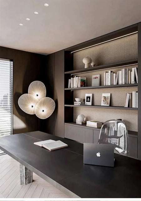Floor Lamp - Modern Nordic Minimalism Fan Shaped Sofaside Lamp SW-36210012 - SWEET-LIGHTS