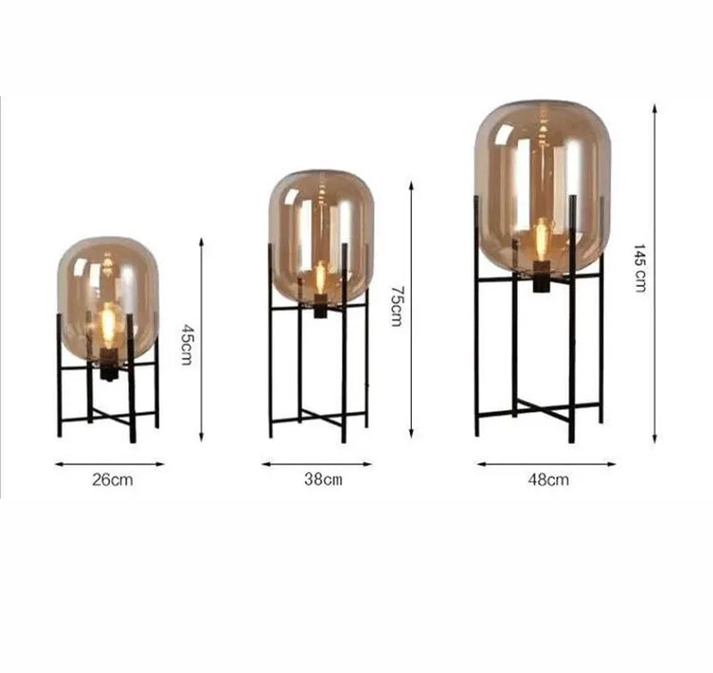 Floor Lamp - Villa Bubble Oda Pulpo Glass Ball Postmodern Scandinavian Hotel Cafe Bedroom Reading SW-36210458 - SWEET-LIGHTS