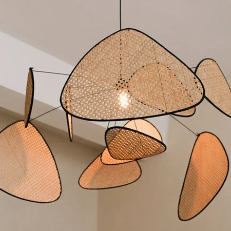 Pendant Light - Modern Living Room Led Rattan Chandelier Home Decor SW-36210789 - SWEET-LIGHTS