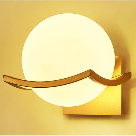 Wall Light - Modern Led Gold Glass Ball Lamp for Indoor Lighting SW-36210347 - SWEET-LIGHTS