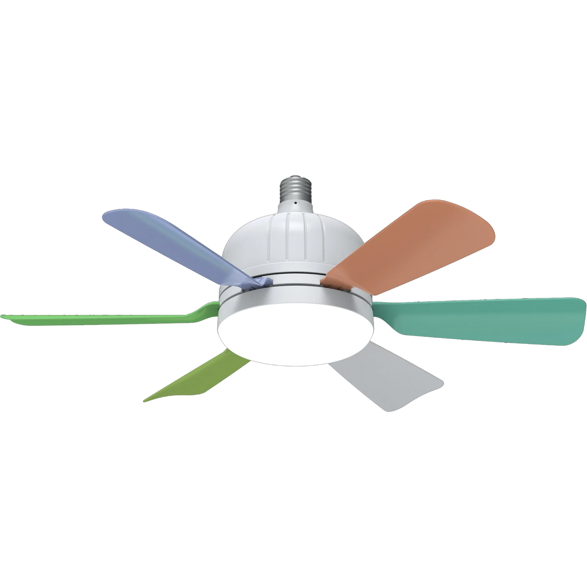 Fans - Smart Remote Controlled E27 Ceiling Fan Light with Timer SW-36210347 - SWEET-LIGHTS
