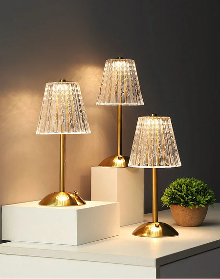 Table Lamp - Luxury Diamond Crystal Touch Bedside Lamp SW-36210457 - SWEET-LIGHTS