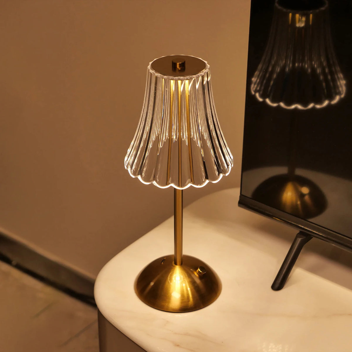 Table Lamp - Luxury Diamond Crystal Touch Bedside Lamp SW-36210457 - SWEET-LIGHTS