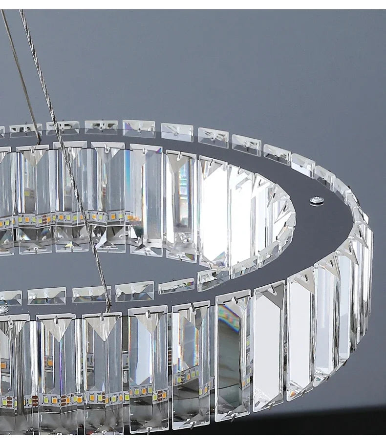 Pendant Light - Led Luxury Crystal Ceiling Pendant Lamp for Living Room and Dining SW-36210347 - SWEET-LIGHTS