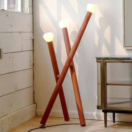 Floor Lamp - Nordic Creative Orange Tripod Lamp for Room SW-36210458 - SWEET-LIGHTS