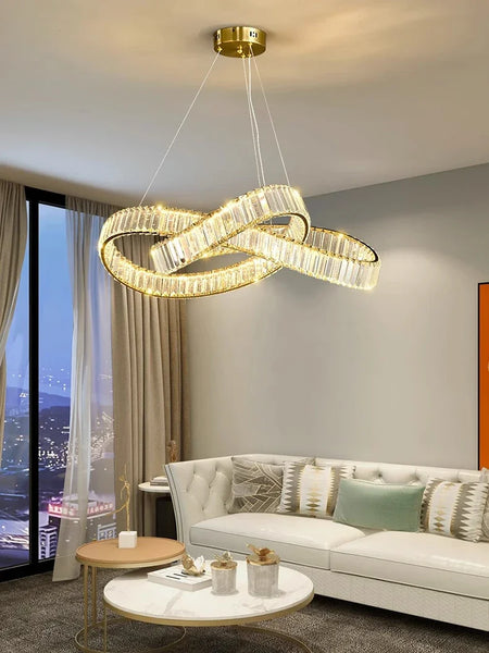Pendant Light - Modern Home Decoration Crystal Chandelier Living Room Lamp Dining Table Pendant Lights SW-36210567 - SWEET-LIGHTS