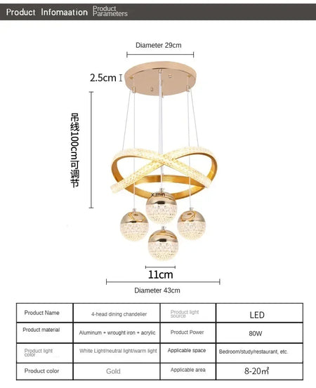 Pendant Light - Hall Minimalist Starry Sky LED Light SW-36210468 - SWEET-LIGHTS