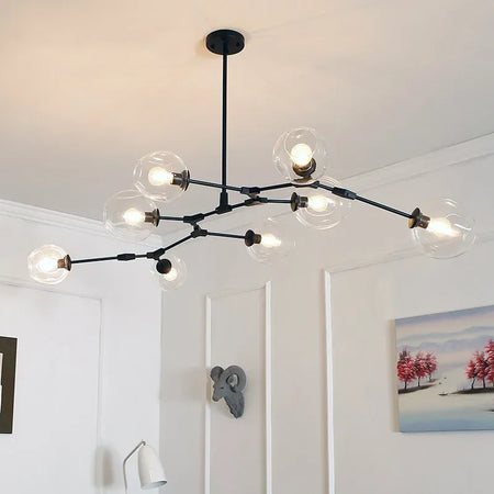 Pendant Light - Italy Designer Magic Bean Ceiling Chandelier Multi Color Glass Lampshade LED Lighting SW-36210458 - SWEET-LIGHTS