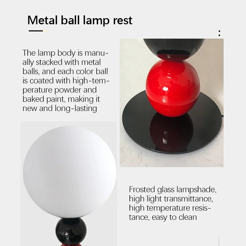 Floor Lamp - BERTH Modern Colour Designer Sphere Lighting SW-36214578 - SWEET-LIGHTS