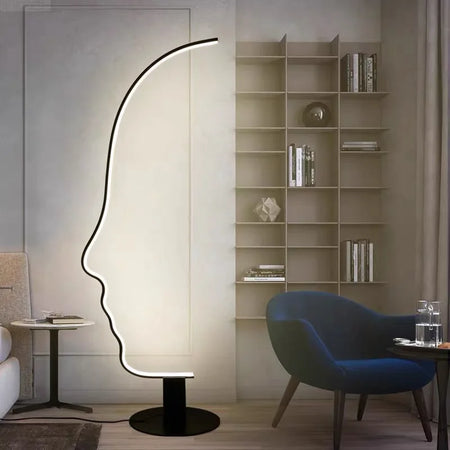 Floor Lamp - New Modern Human Face LED Decor Light SW-36210345 - SWEET-LIGHTS