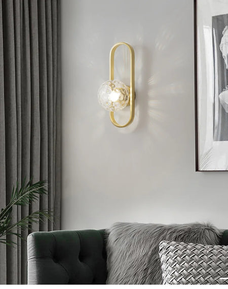 Wall Light - Modern Minimalist LED E27 Wall Sconce Glass SW-36210345 - SWEET-LIGHTS