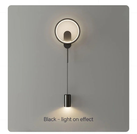 Wall Light - LED Wall Lamp Hallway Aisle Bedroom Sconce Modern Black Gold Fixture SW-36210348 - SWEET-LIGHTS