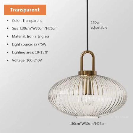 Pendant Light - Nordic LED Glass Minimalist Shade for Home SW-36210345 - SWEET-LIGHTS