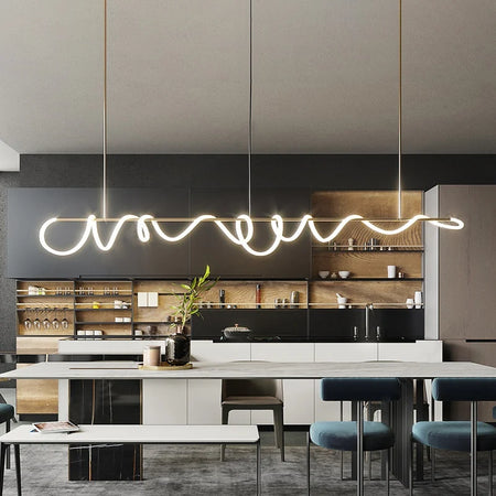 Pendant Light - Modern Long Hose LED Chandelier for Dining Room Kitchen Bar SW-36210347 - SWEET-LIGHTS