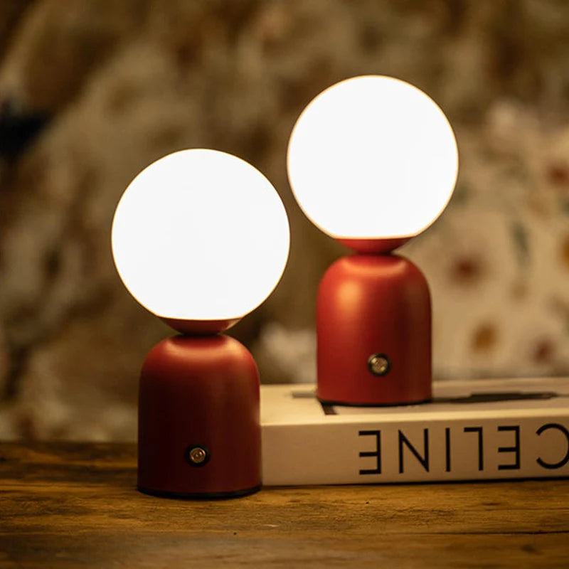 Table Lamp - LED Type-C Rechargeable Night Light For Bedroom PC Desktop Decoration SW-36210579 - SWEET-LIGHTS