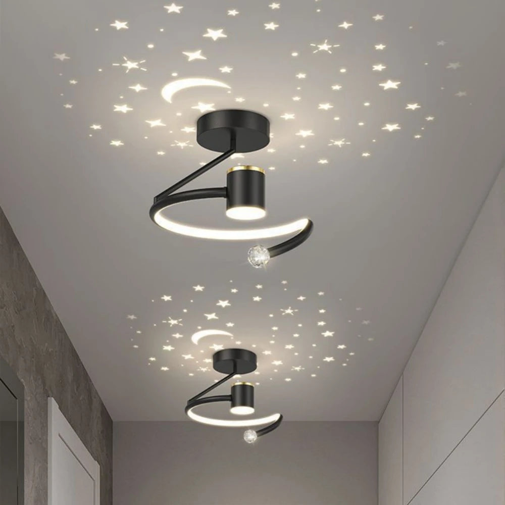 Ceiling Light - 20W Chandelier Nordic LED Star Sky Projection Lamp SW-36210374 - SWEET-LIGHTS