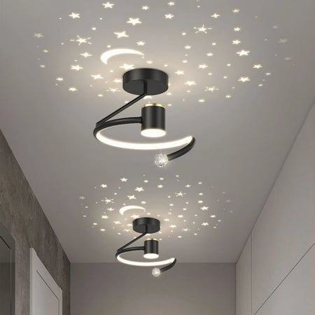 Ceiling Light - 20W Chandelier Nordic LED Star Sky Projection Lamp SW-36210374 - SWEET-LIGHTS