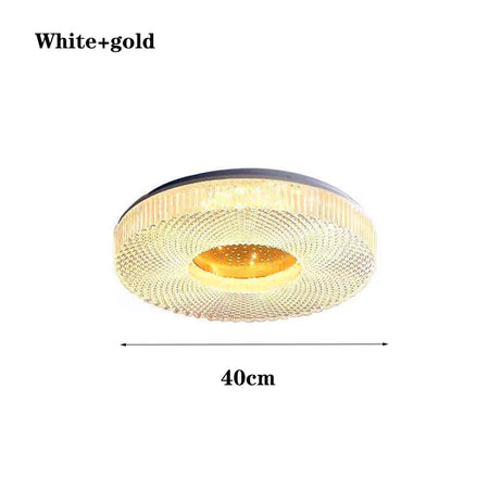 Ceiling Light - Remote Control Minimalist LED Round Chandelier For Living Room Bedroom Dining Study Lights Ceiling Lustre SW-36210789 - SWEET-LIGHTS