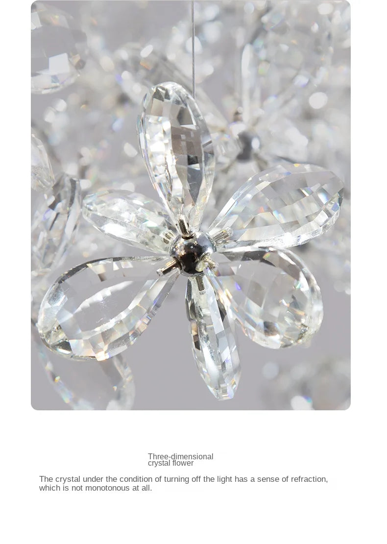 Pendant Light - Luxury Crystal Pendant Lamp for Dining Hall SW-36210345 - SWEET-LIGHTS