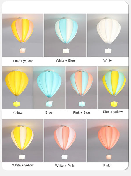 Children Lighting - Cartoon Ceiling Light Hot Air Balloon Lamp SW-36210347 - SWEET-LIGHTS