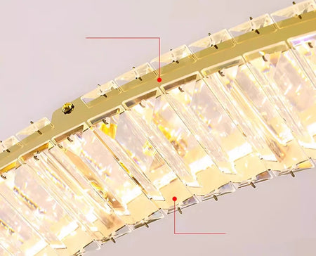 Pendant Light - Modern Crystal Indoor Lighting for Living Room SW-36210457 - SWEET-LIGHTS