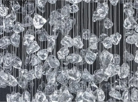 Chandelier - Large Luxury Cristal Lighting Fixtures Modern Stone Crystal LED Chandelier For Living Room Indoor Decor SW-36210347 - SWEET-LIGHTS