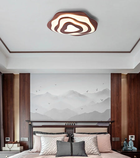 Ceiling Light - Modern Wood Led Ceiling Lamp for Living Room Bedroom Kitchen SW-36210567 - SWEET-LIGHTS